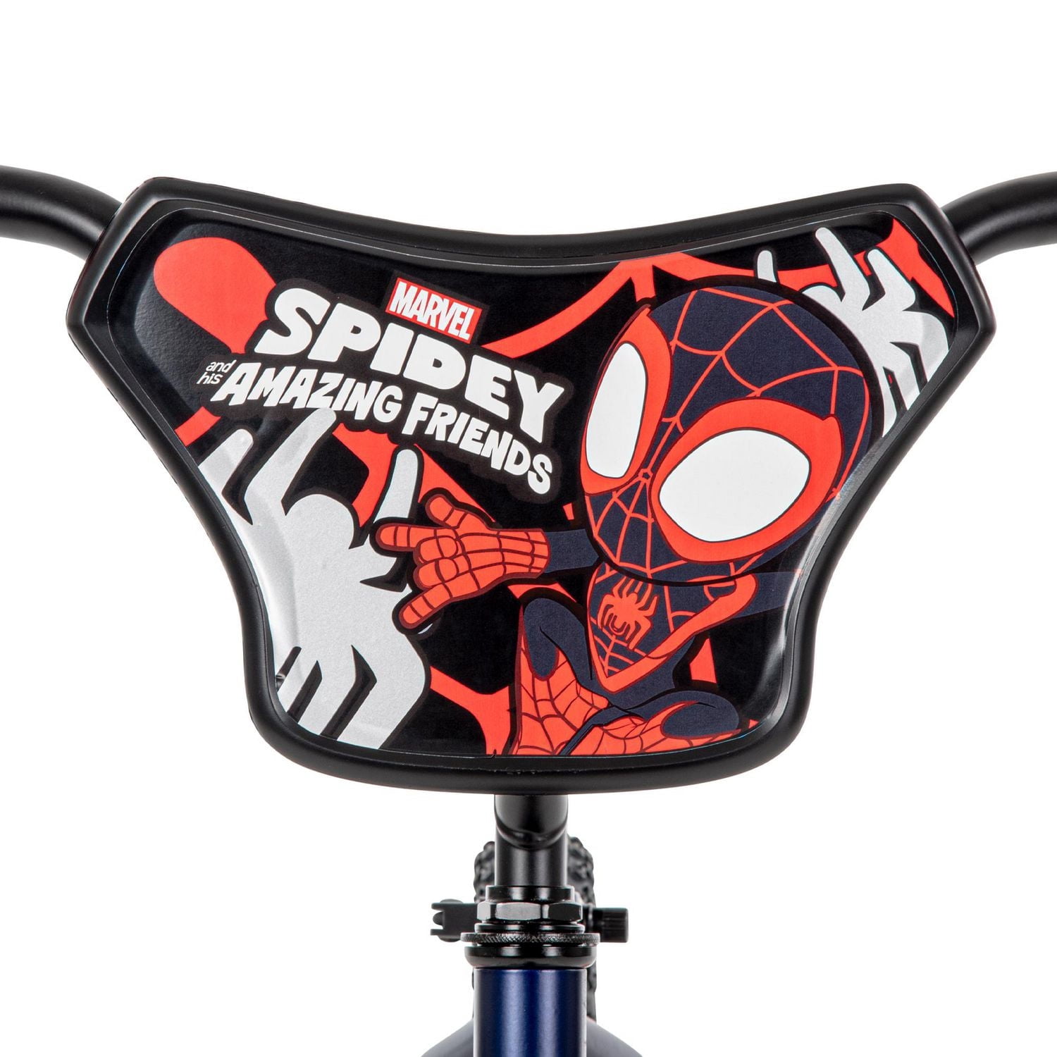 Vélo Spidey 14 Pouces Garçon – Cadre Métal, Freins Caliper, Roulettes Amovibles, Gourde Et Bouclier Spider-Man, Dès 3-5 Ans, Fabriqué En Italie