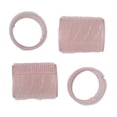 thumbnail image 3 of Conair Self Grip Rollers, Extra‑Large Heatless Volume Rollers, Pink, 4 Pk, 3 of 3