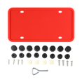 thumbnail image 2 of Miulika Silicone Covers Rust Rubber w/ Drainage Holes Auto Red 2pcs, 2 of 9