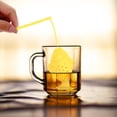 thumbnail image 3 of Bovemsi Chip Clips Silicone Tea Strainers Creative Fish Shape Loose Leaf Tea Infuser With Long Handle Lanyard Reusable Tea Interval Diffuser Tea Cup Filter For Herbal Teaware Brewing Accessorie, 3 of 8