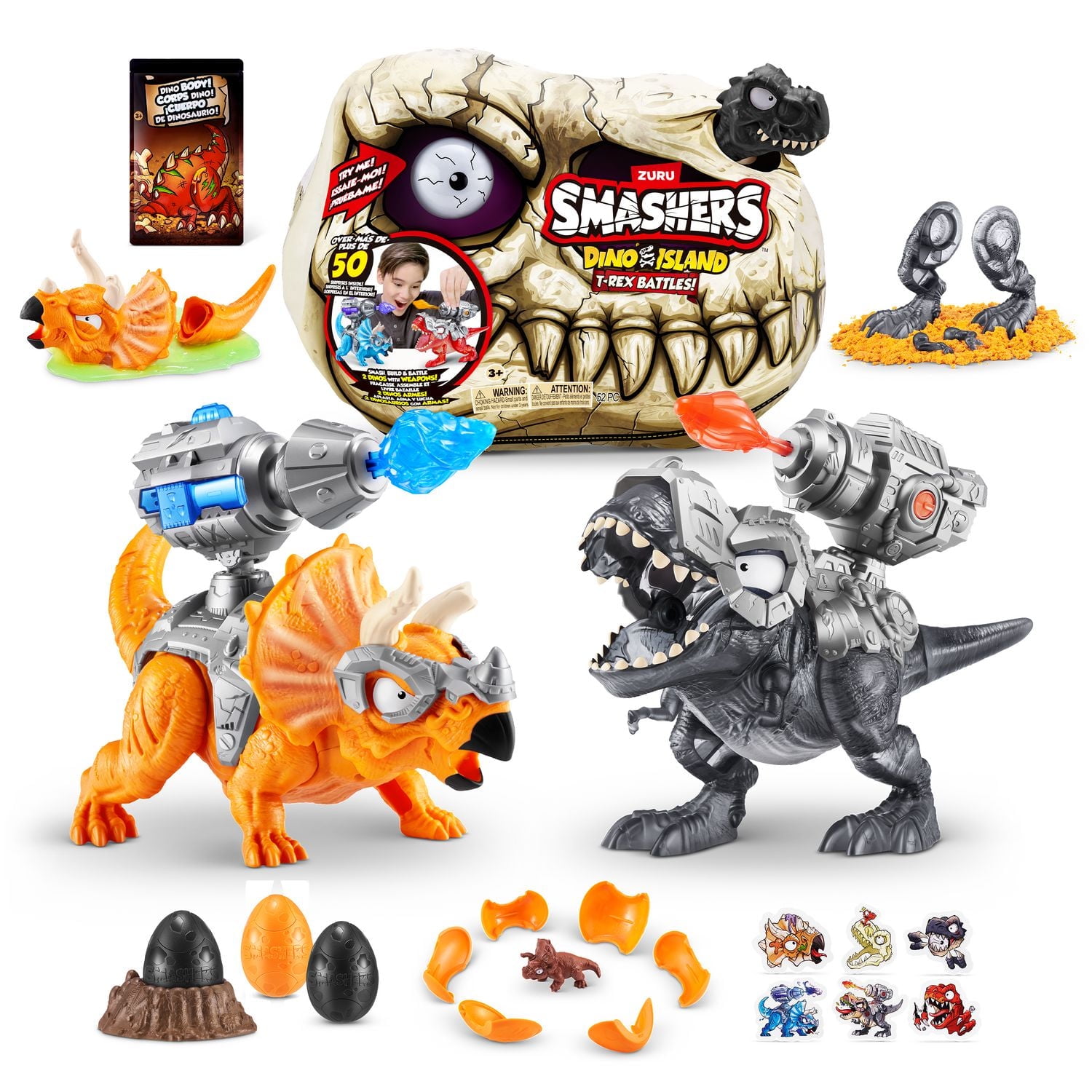 Smashers Dino Island T-Rex Battles - Walmart.ca