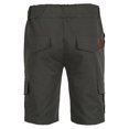 thumbnail image 4 of Men‘s Cargo Sports Short Pants Casual Slim Fit Solid Drawstring Elastic Waist Shorts With Pockets, 4 of 6