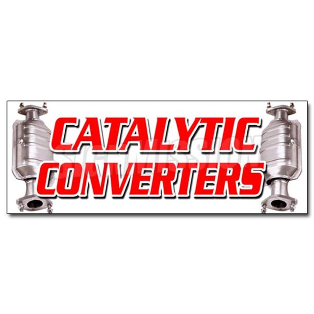 SignMission Catalytic Converters D-12 12 Pouces Catalytic Converters Autocollant - Inspection Auto Autos Neuves Autos Usagées Réparation Automobile