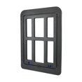 thumbnail image 4 of Dog Screen Door  Inside Flap Lockable Small Medium Pet Door  Magnetic Closure Sturdy Cat Door, 4 of 11