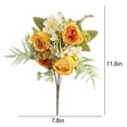 thumbnail image 3 of Sentmoon Wooden Stand Wire Photo Stand Clip Table Menu Stand Wedding Table Decoration Business Stand Food Sign Clip Stand Cutlery Rack Vertical Table Card Deals of the Day Clearance Prime, 3 of 6