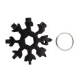 thumbnail image 2 of kurtrusly Snowflake Wrench Tool 18 In 1 Screwdriver Set Of Screw Driver Bit Set Multi-Function Precision Repair Device Hand Tools Torx Hex black 1Set, 2 of 6