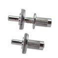 thumbnail image 4 of Tachiuwa 2 Pcs Piquets d'Ancrage pour Pont de Guitare pour Accessoire de Guitare Style LP Argent, 4 of 9