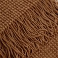 thumbnail image 2 of Bouclair Rust Marilou Throw 50x60 in (127x152 cm), 2 of 6