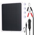thumbnail image 1 of yeacher Upgraded Solar Battery Trickle Charger Maintainer 12V Portable Waterproof Solar Panel Trickle Charging Kit for Car Automotive Motorcycle Boat Marine RV Trailer Powersports Snowmobile, 1 of 8