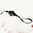thumbnail image 2 of Portable Retractable Dog Leash Extending Puppy Walking Leads Pet Tractor Flat Telescopic Rope Cat Dog Chain - Size M (Black), 2 of 8