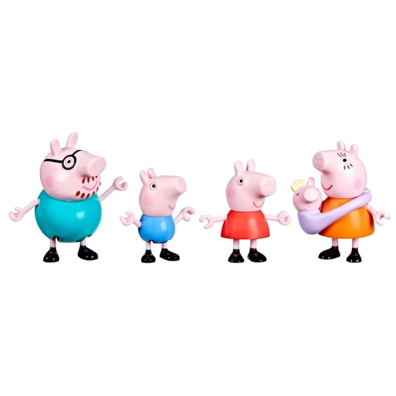 Peppa Pig Peppa's Family of Five Figure Set