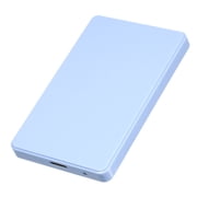 Labymos 2.5 inch Hard Disk Case USB3.0 External HDD/SSD Enclosure Hard Drive Case Tool-free Design Easy Installation ABS Shell Blue