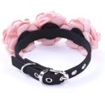 thumbnail image 3 of Collier pour Chat, Collier de Toilettage pour Chien avec Nœud Papillon, Accessoires de Vêtements, Costume de Mariage, Fête, Chiot, Chat, Collier Réglable, m, Bleu Foncé, 3 of 7