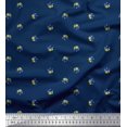 thumbnail image 1 of Soimoi Georgette Viscose Fabric Frog Animal Decor Fabric Printed Yard 42 Inch Wide, 1 of 3