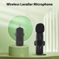 thumbnail image 2 of Système de Microphone Lavalier Sans Fil, Double Microphone, Réduction du Bruit, Puce DSP Intégrée, Transmission Sans Fil 2,4 GHz, 2 of 8