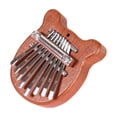 thumbnail image 5 of 8 Key Mini Wood Thumb Piano Portable Symmetric Finger Piano For All Ages Music Beginners, 5 of 5