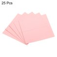 thumbnail image 3 of Uxcell Table Name Place Cards,25 Pack Favor Decor Foldable Blank Card, Pink, 3 of 5