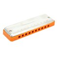 thumbnail image 4 of FLAMEEN 10 Holes Mouthorgan, Long Service Life Blues Harmonica, Corrosion‑Resistant Waterproof Strong For Musical Professionals Performance Beginners, 4 of 8