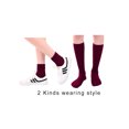 thumbnail image 3 of INSPIRE CHIC Women's Stretchy Elastic Cuffs Ankle High Socks, 3 of 7
