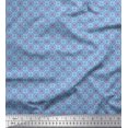 thumbnail image 1 of Soimoi Poly Georgette Fabric Floral Small Print Sewing Fabric Yard 52 Inch Wide, 1 of 3