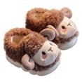 thumbnail image 1 of Fall/Winter Savings! SROBPTY Girl's Slippers, Winter Children Add Non Keep Warm Homepers, 1 of 3
