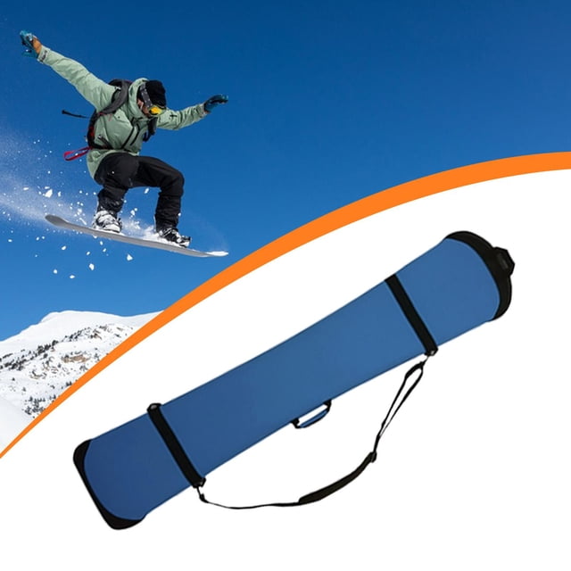 DYNWAVECA Housse de Planche à Neige Sac de Protection Imperméable avec Poignée pour Hommes Femmes Accessoires Universel Sac de Transport de Planche à Neige Portable 155cm