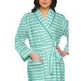 thumbnail image 4 of Moomaya Printed WoMen's Robe Dressing Gown With Pockets Bath Robe Girls, 4 of 6