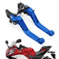 thumbnail image 2 of Brake Clutch Levers For YAMAHA YZF-R15 2008-2014 Blue, 2 of 5