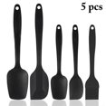 thumbnail image 1 of Coofit 5PCS Icing Spatula Set Silicone Cake Spatula Frosting Spatula with Oil Brush, 1 of 10