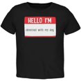 thumbnail image 1 of Halloween Hello I'm Obsessed With My Dog Toddler T Shirt, 1 of 1