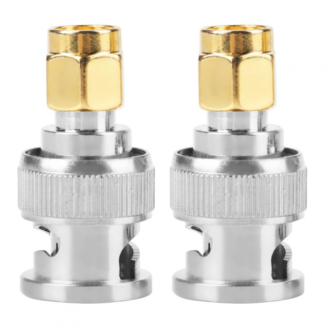 2 Convertisseurs de Test Adaptateur Mâle à Connecteur Mâle