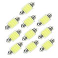 thumbnail image 4 of 10Pcs Feston 36mm COB LED Blanc Intérieur Ampoule Voiture Source Dôme Lampe de Lecture, 4 of 7