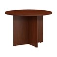 thumbnail image 1 of 42W Round Conference Table with Wood Base in Hansen Cherry - Engineered Wood, 1 of 5