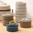 thumbnail image 4 of Lunch Bag 1 Food Warm Lunch Container Stainless Steel Thermal Lunch Container Portable Thermal Bento Bo X Food Container And Portable, 4 of 5