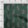 thumbnail image 1 of oneOone Cotton Poplin Fabric Paisley Block Print Fabric BTY 56 Inch Wide, 1 of 4