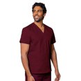 thumbnail image 1 of Adar Universal Unisex Scrubs - V-Neck Scrub Top, 1 of 7
