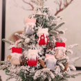 thumbnail image 1 of 1 Set Christmas Decorations Doll Shopping Mall Window Decoration Gift Box Decor, 1 of 9