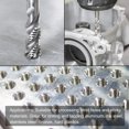 thumbnail image 5 of Unique Bargains 1/4-20 BSW High Speed Steel Machine 3 Spiral Flutes Thread Tap Uncoated, 5 of 5
