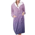 thumbnail image 1 of Birdeem Robes pour Femmes Peignoirs pour Femmes Vêtements d'Intérieur en Flanelle Peignoirs Longs Pyjamas et Pyjamas, 1 of 1