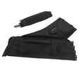 thumbnail image 1 of Arrows Storage Bag, Multi Pocket Design Convenient Portable Arrows Bag 20.2in Fine Sewing Quick Release Buckle With Shoulder Strap For Archery Sport Black, 1 of 8