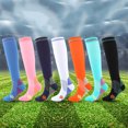 thumbnail image 5 of Aocisk Graduated Compression Socks For Women And Men Optimal Circulation Support During Cycling Running Travel A L, 5 of 5