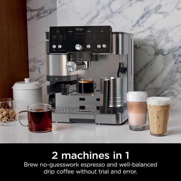 Ninja Luxe™ Café Essential Series 2-in-1 Espresso and Coffee