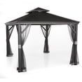 thumbnail image 4 of Hometrends  10 ft. x 12 ft. Hardtop Aluminum Gazebo, 4 of 7