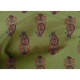 thumbnail image 4 of oneOone Cotton Poplin Fabric Leaves & Paisley Block Print Fabric BTY 42 Inch Wide, 4 of 4