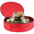 thumbnail image 3 of Amzcrzy Storage and Organization The Storage 60/76/90 Cm Round Single-Layer Cover Storage Bag Wreath Storage Bag Home Storage Organization and Storage Storage Container Storage Bins, 3 of 9