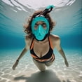 thumbnail image 1 of Full Face Snorkel with Advanced Breathing System for Recreational Diving and Underwater Exploration, 1 of 3