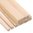 thumbnail image 1 of Unique Bargains 3/8 Inch Dowel Rods Wood Sticks 6 Inch Long Square Wooden Dowels 20 Pcs, 1 of 6