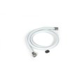 thumbnail image 2 of Camco Shower Head Hose 43717 60 Inch Length; Fits Standard 1/2 Inch Shower Arm; White; With Built In Connectors and Washers, 2 of 2
