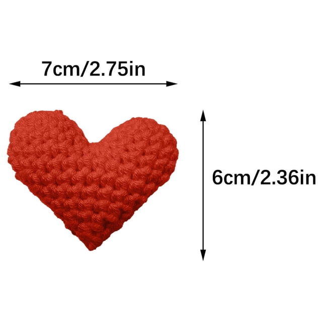 Birdeem Pocket Crocheted Heart Small Gift