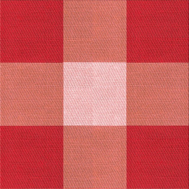 Ahgly Company Tapis d'Intérieur Lavable en Machine Carré Rouge Transitionnel, 7 Pieds Carré